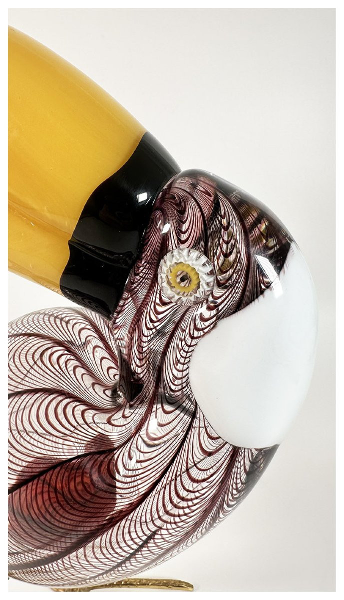 Licio Zanetti, Toucan, Verre soufflé-photo-2