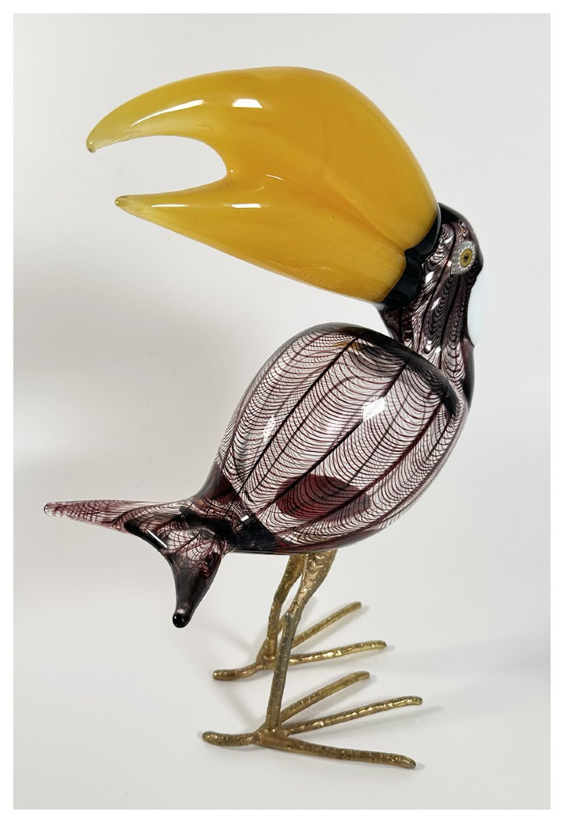 Licio Zanetti, Toucan, Verre soufflé-photo-3