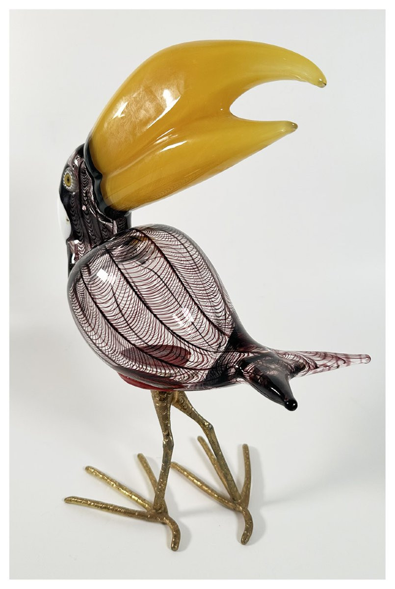 Licio Zanetti, Toucan, Verre soufflé-photo-1