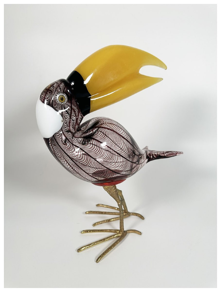 Licio Zanetti, Toucan, Verre soufflé-photo-5