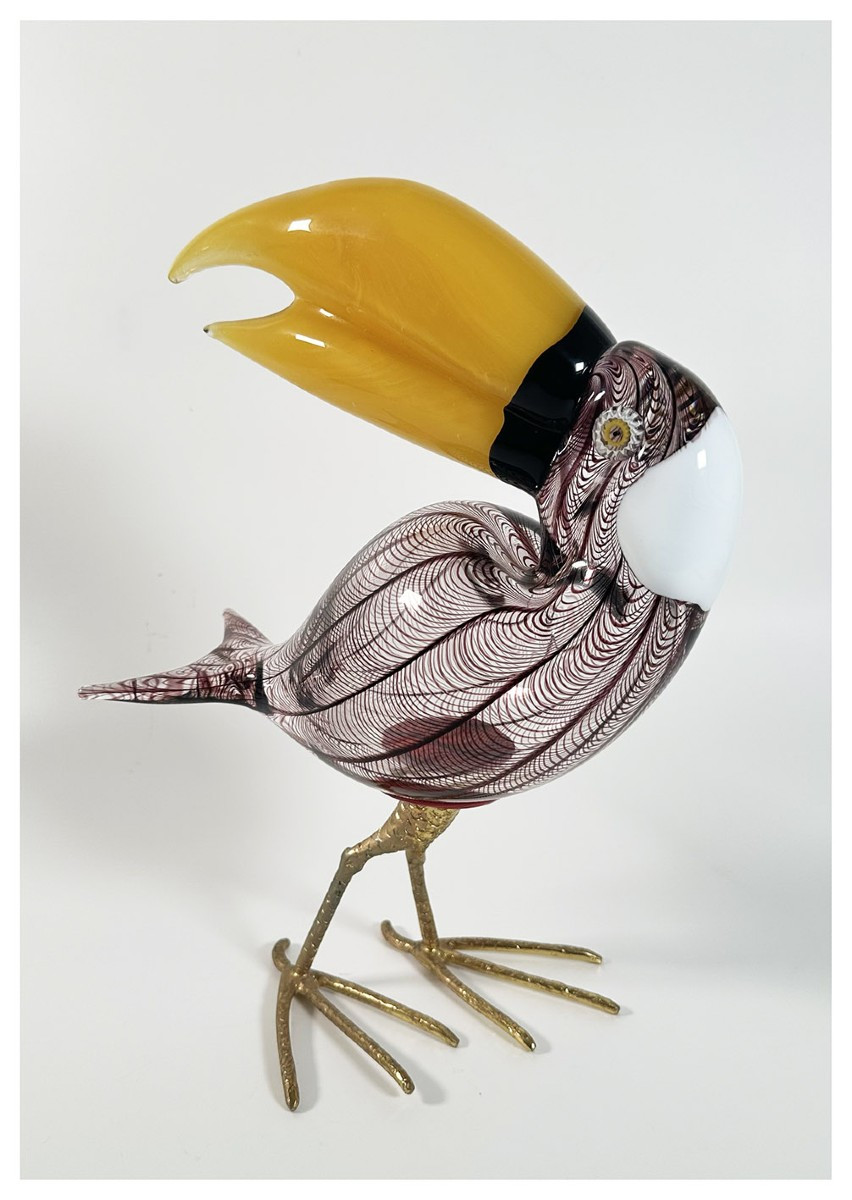 Licio Zanetti, Toucan, Verre soufflé
