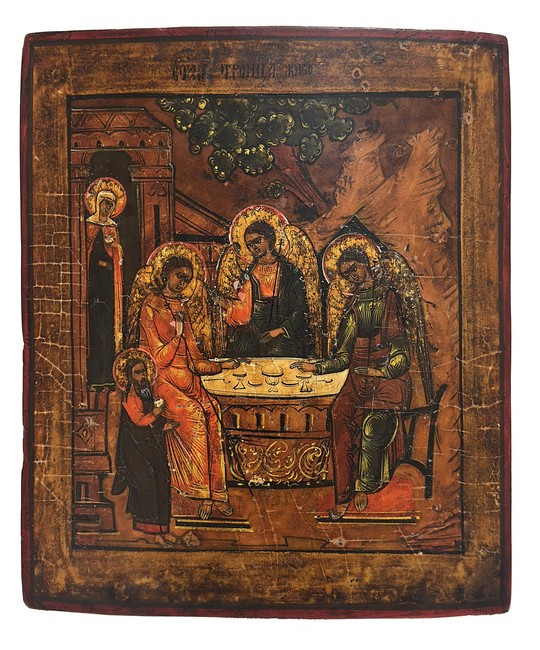 Old Testament Trinity – 18th-century Russian Icon