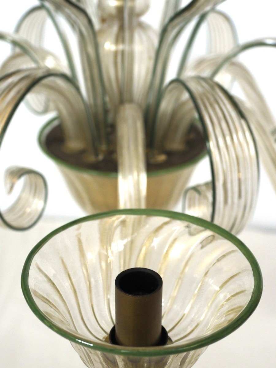 Lustre En Verre De Murano-photo-4