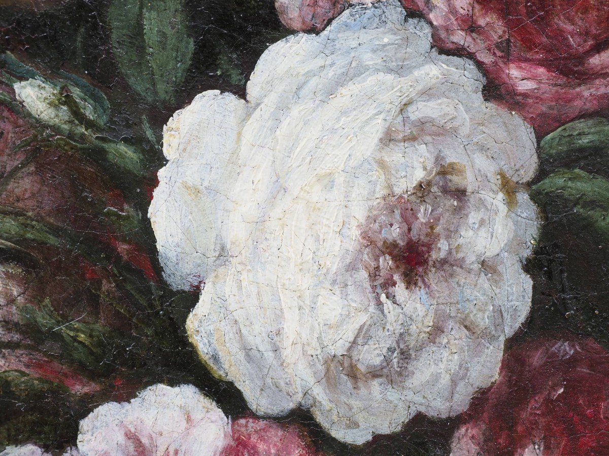 Pier Francesco Cittadini (attr.), Garland Of Flowers With Infant Jesus-photo-6