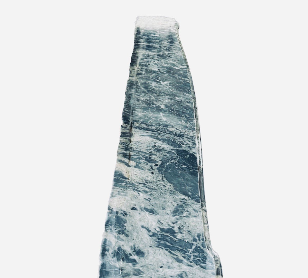 Cheminée D ' époque Fin XVII En Marbre Bleu Turquin-photo-1