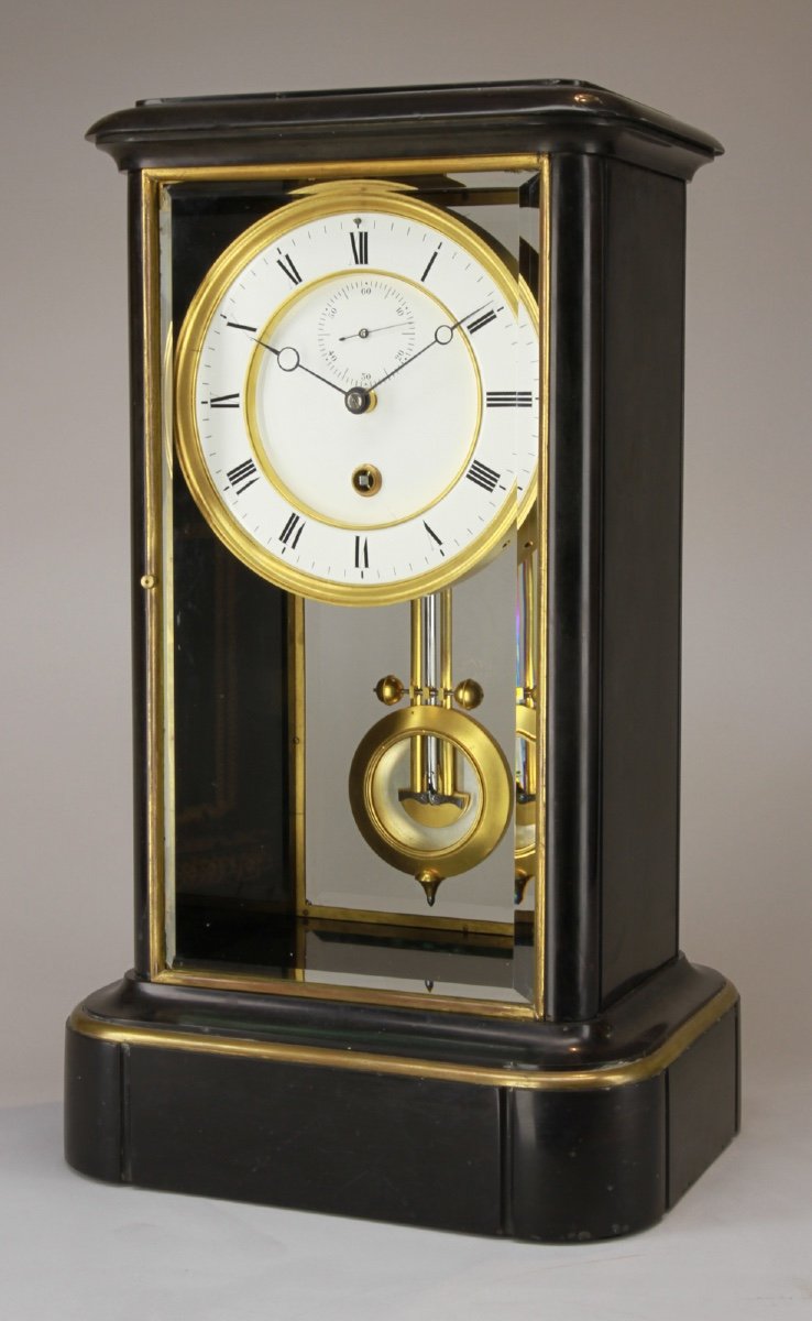 Pendule Annuelle (plus De 400 Jours) De Louis-Achille Brocot (1817-1878). Brevet 1849.-photo-4