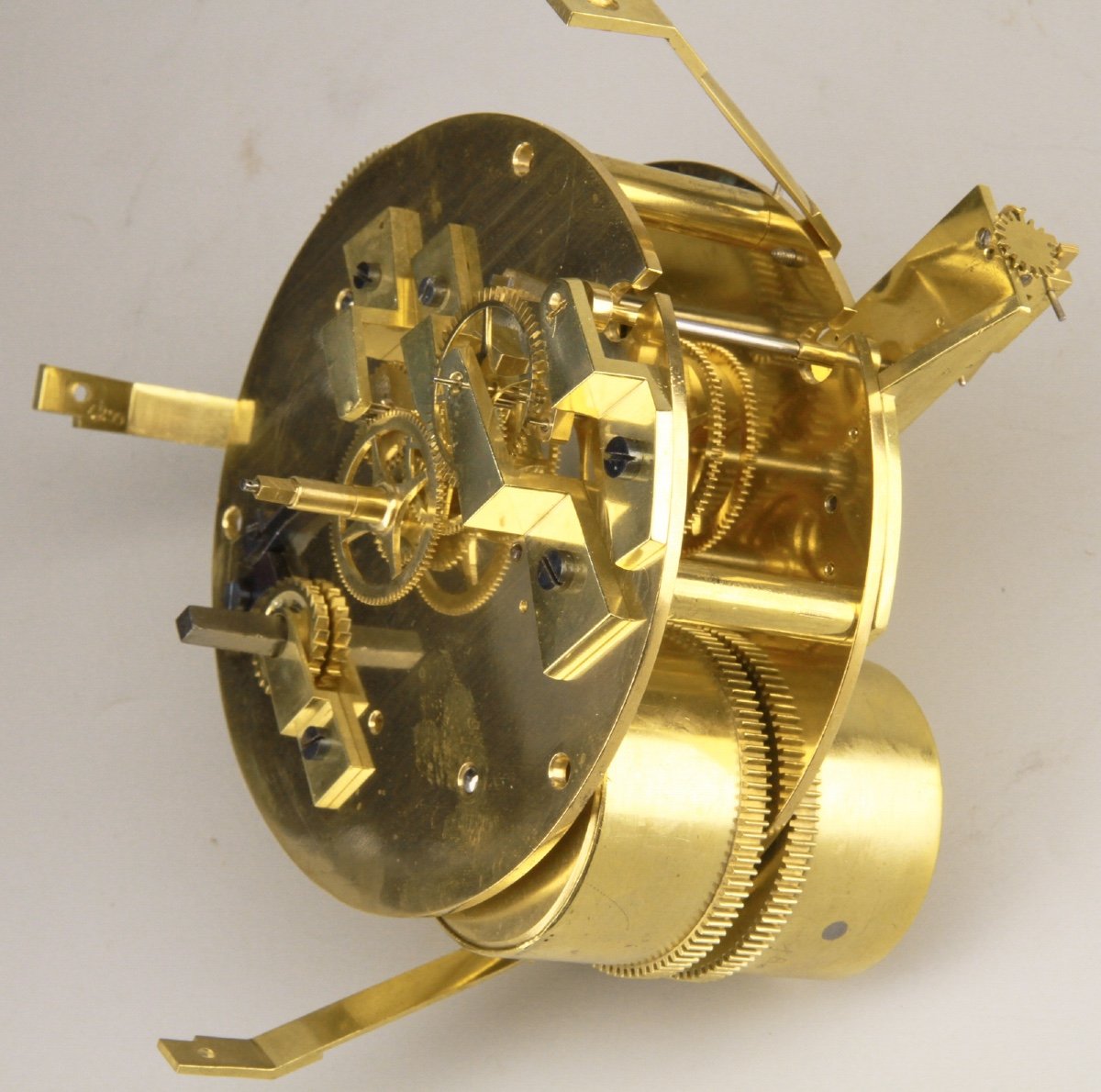 Year Going (400+ Days) Clock By Louis-achille Brocot (1817-1878). Patent 1849.-photo-4