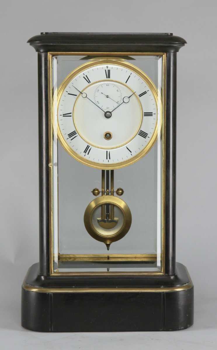 Year Going (400+ Days) Clock By Louis-achille Brocot (1817-1878). Patent 1849.