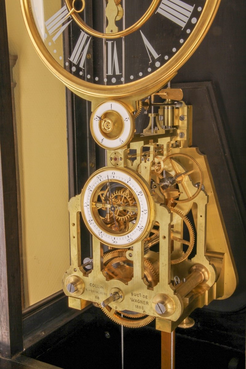 Regulator By Armand-francois Collin, Succ. By Bernard-henry Wagner, 1886-photo-4