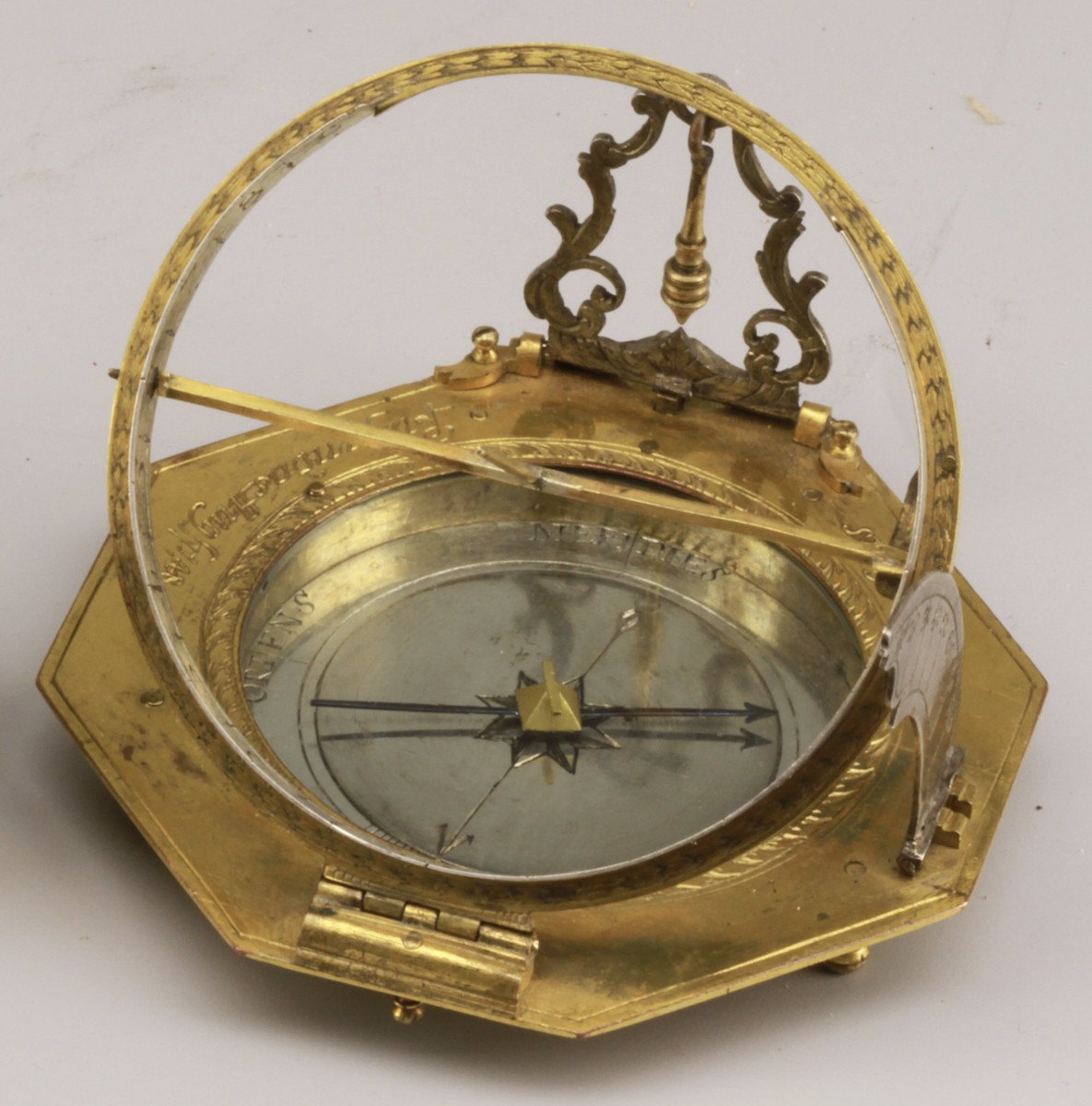 Universal Equinoctial Sundial By Nicolaus Rugendas (lll), Augsburg Ca. 1700-1720-photo-2