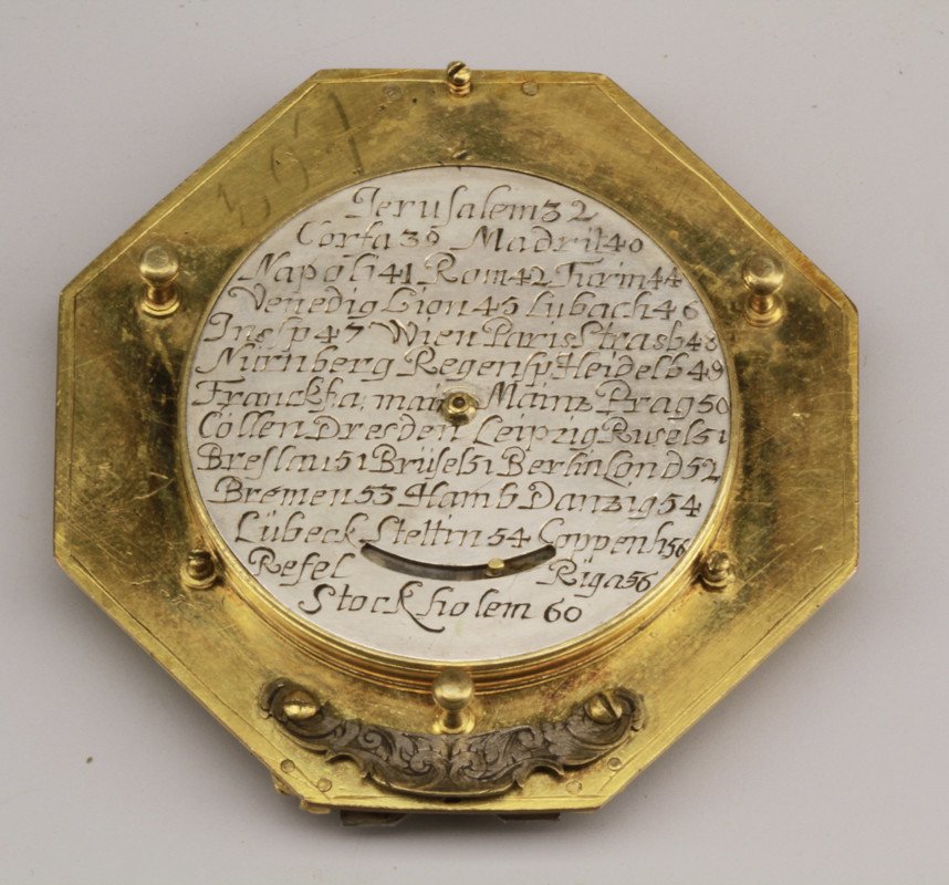 Universal Equinoctial Sundial By Nicolaus Rugendas (lll), Augsburg Ca. 1700-1720-photo-3