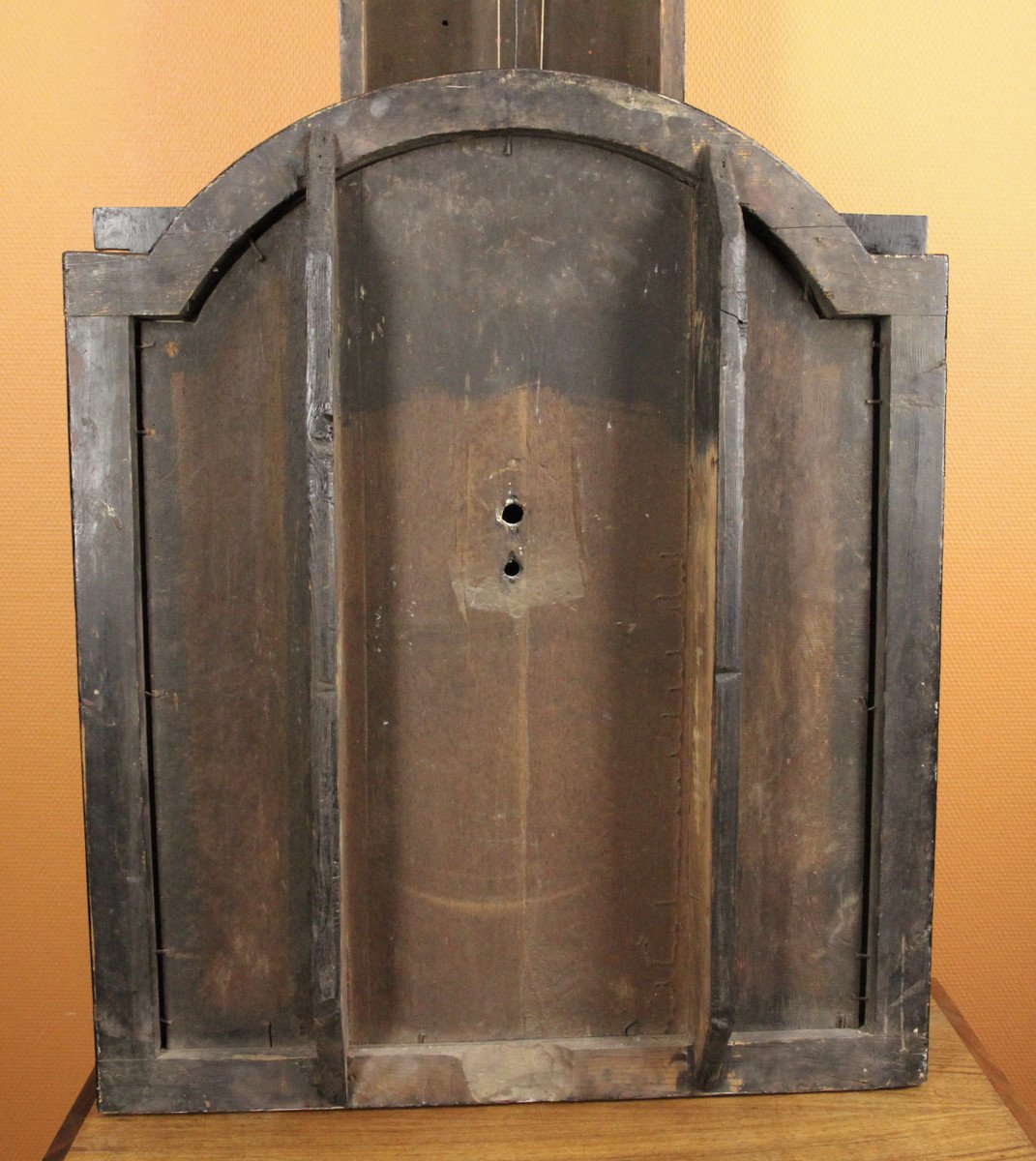 Early English Tavern Clock With Rectangular Shield Dial, Ca, 1725-1735-photo-2