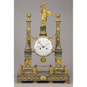 Clock With Double Duodecimal Dial From French Revolution 1793